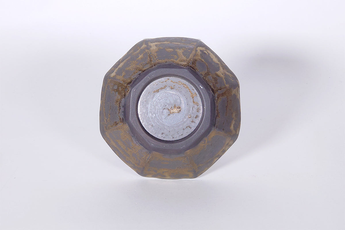 黒金蒼釉 浅鉢