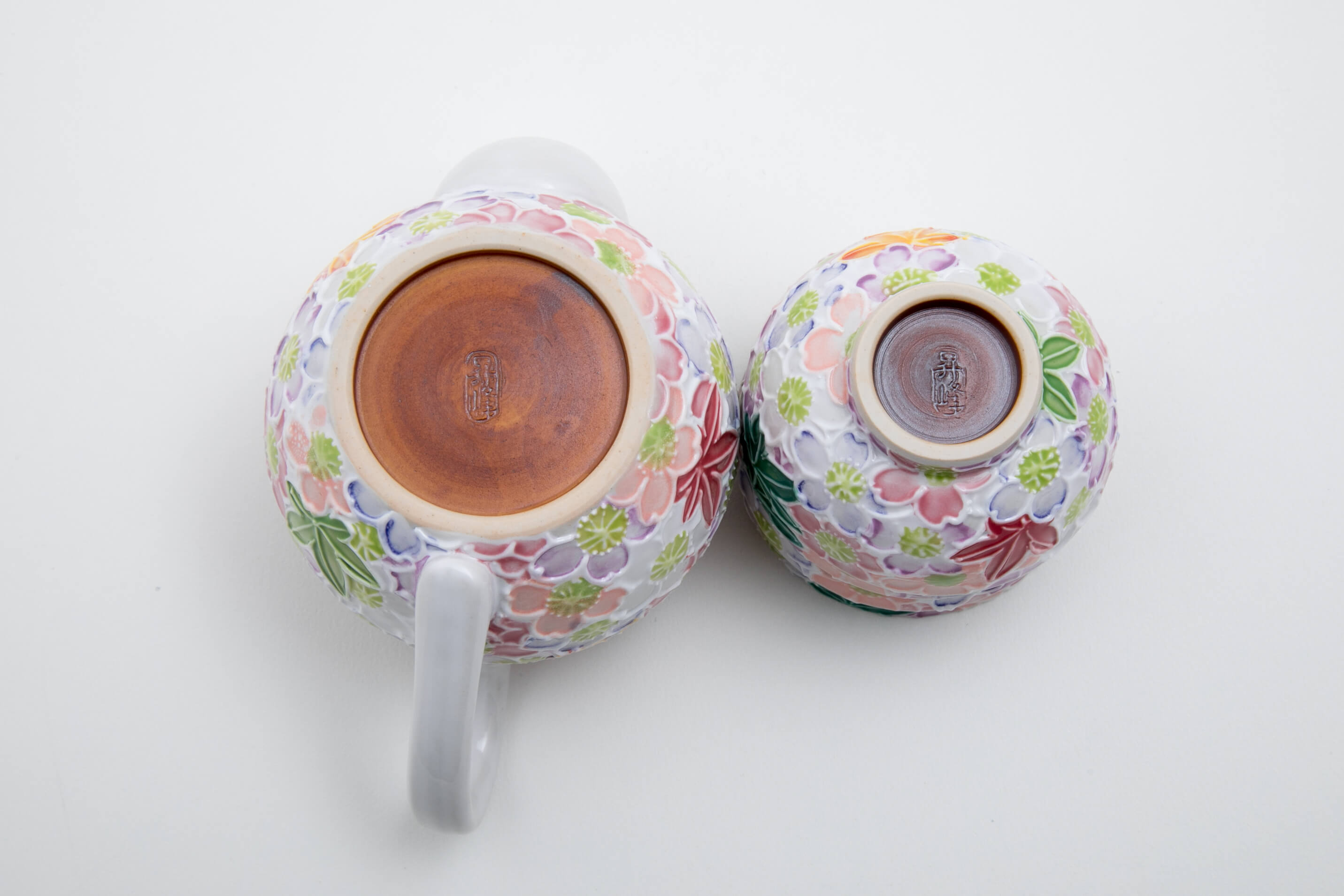 一珍雲錦詰 煎茶器揃
