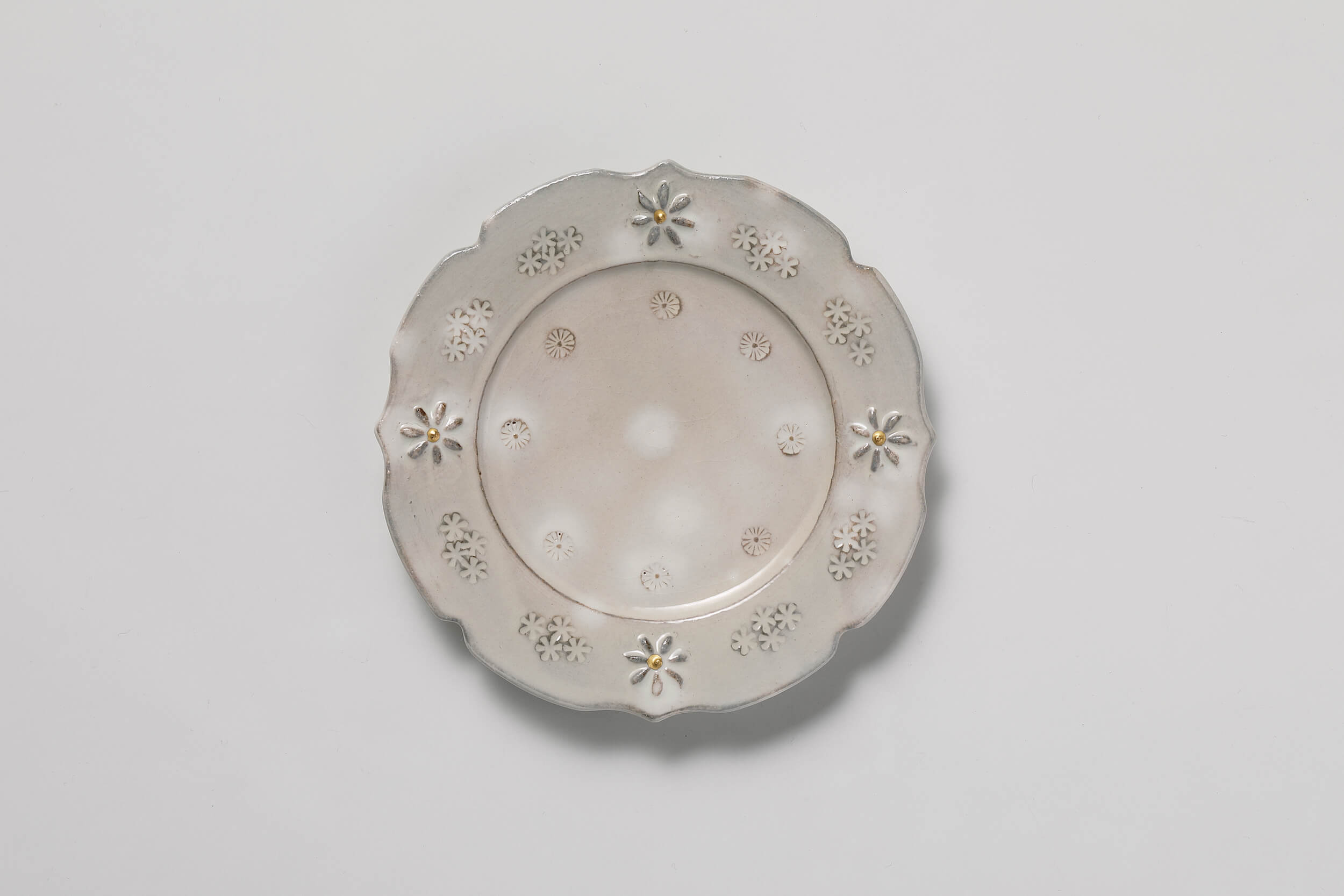 卯の花 プレート160ペア