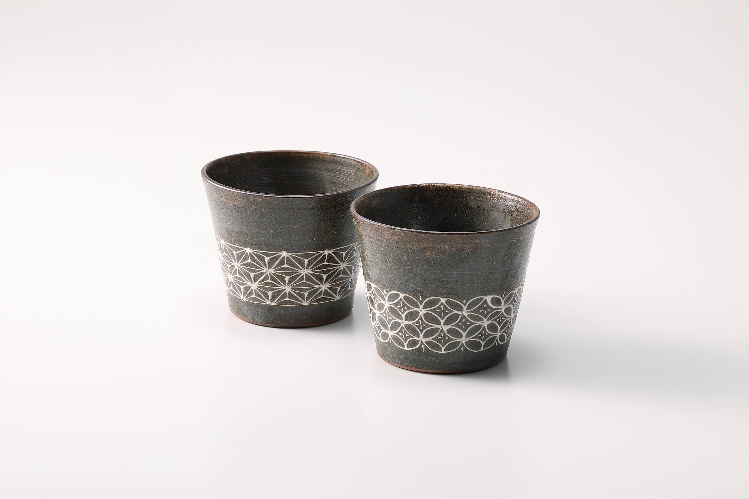 洒落小紋 カップ200ペア