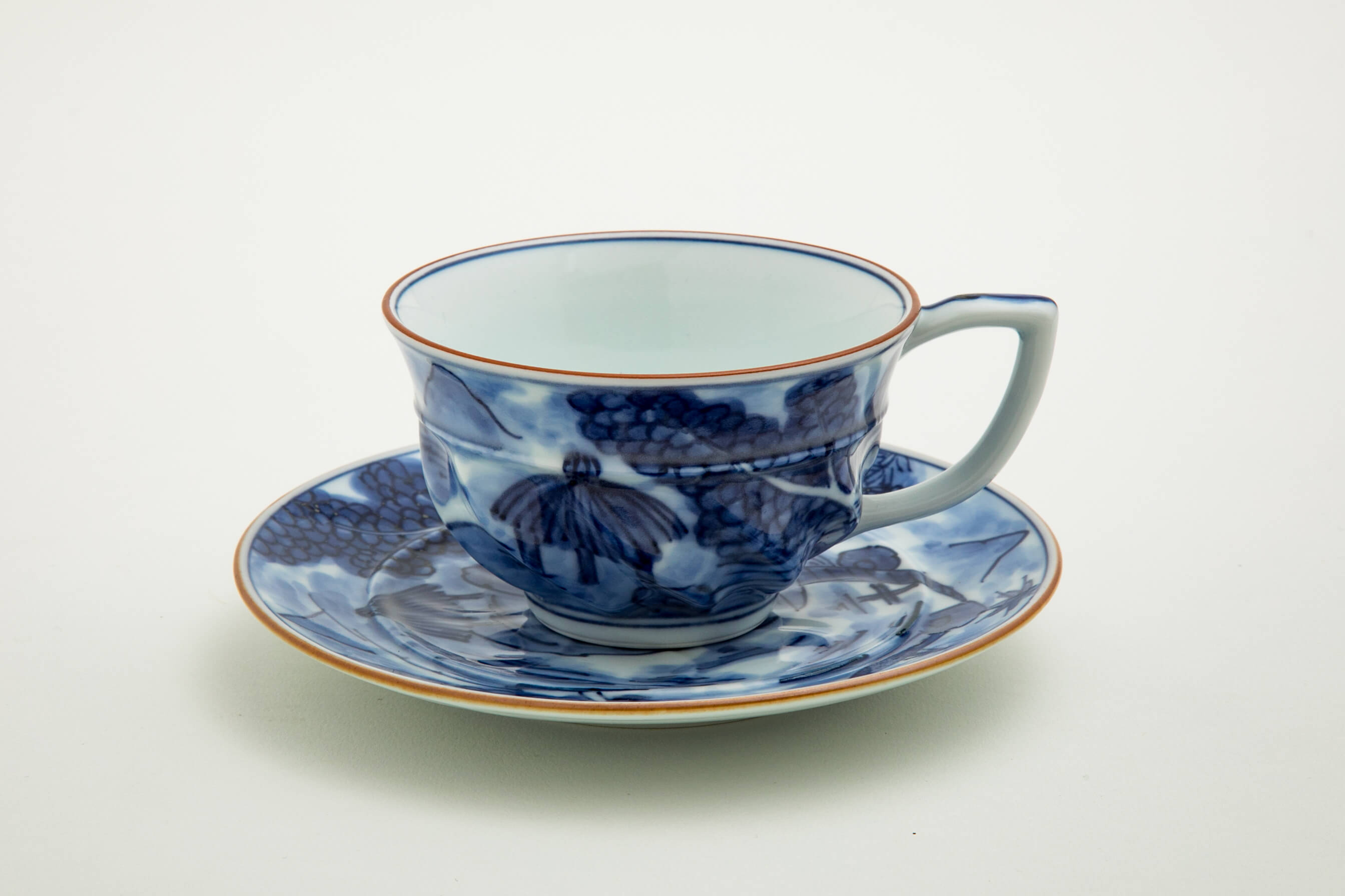 染付山水 コーヒー碗