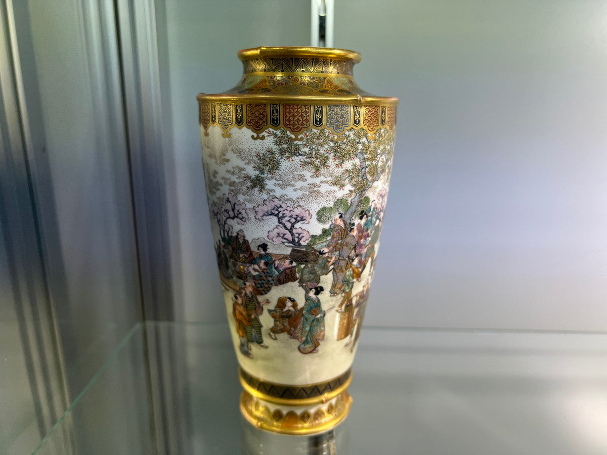 刺Expo_WS11_亮山 薩摩焼風俗図花瓶